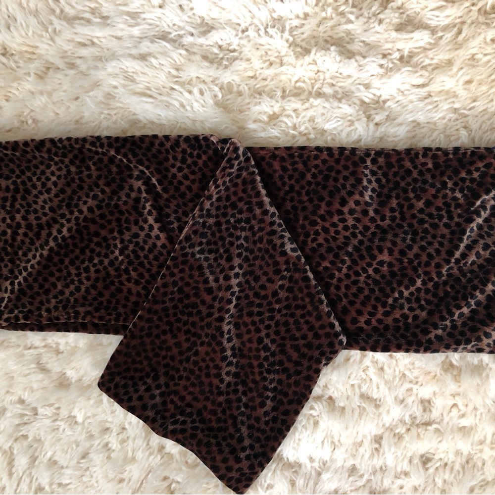 Ann Taylor Leopard Print Scarf
